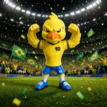 Carregar imagem no visualizador da galeria, Mascote Brasil Canarinho – Decoração de Torcedor