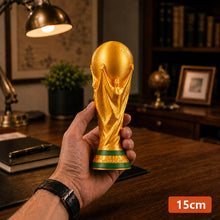 Carregar imagem no visualizador da galeria, Taça Troféu Copa do Mundo Decorativo Dourado