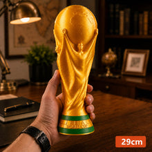 Carregar imagem no visualizador da galeria, Taça Troféu Copa do Mundo Decorativo Dourado
